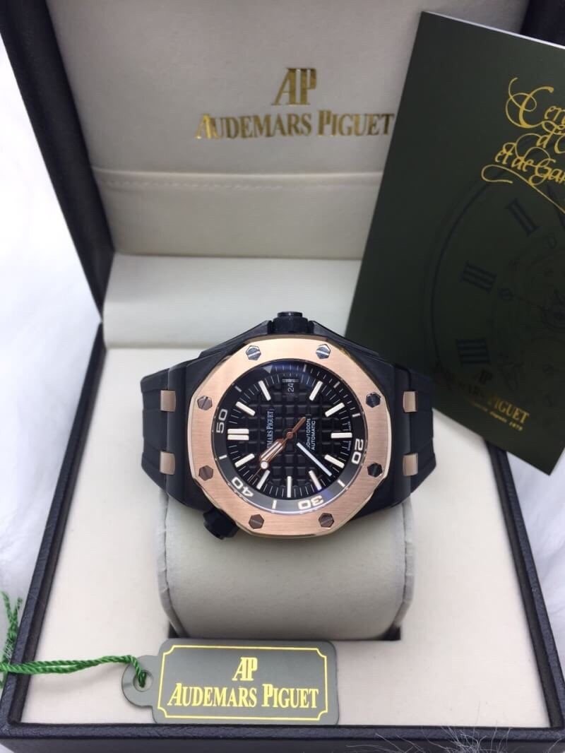 นาฬิกา Audemars Piguet Royal Oak Offshore ตัวเรือนสีดำ เกรด Mirror ดีไซน์สปอร์ต