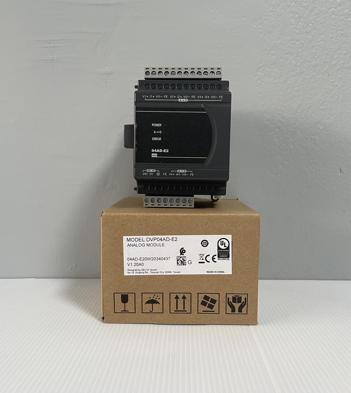 Delta Analog I/O Module Input Model:DVP04AD-E2