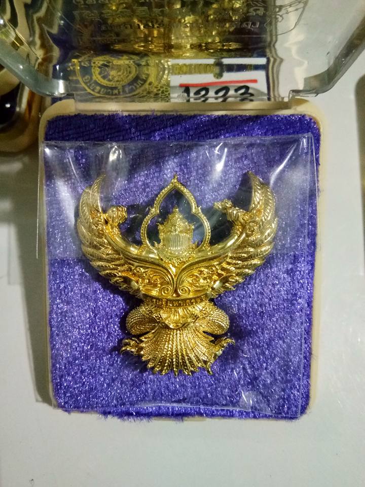 พญาครุฑพุทธบูชา รุ่นเศรษฐีมหาเศรษฐี วัดครุฑธาราม จ.อยุธยา