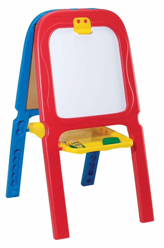 กระดานศิลปะพร้อมอุปกรณ์และตัวอักษรแม่เหล็ก Crayola 3-In-1 Double Easel with Magnetic Letters