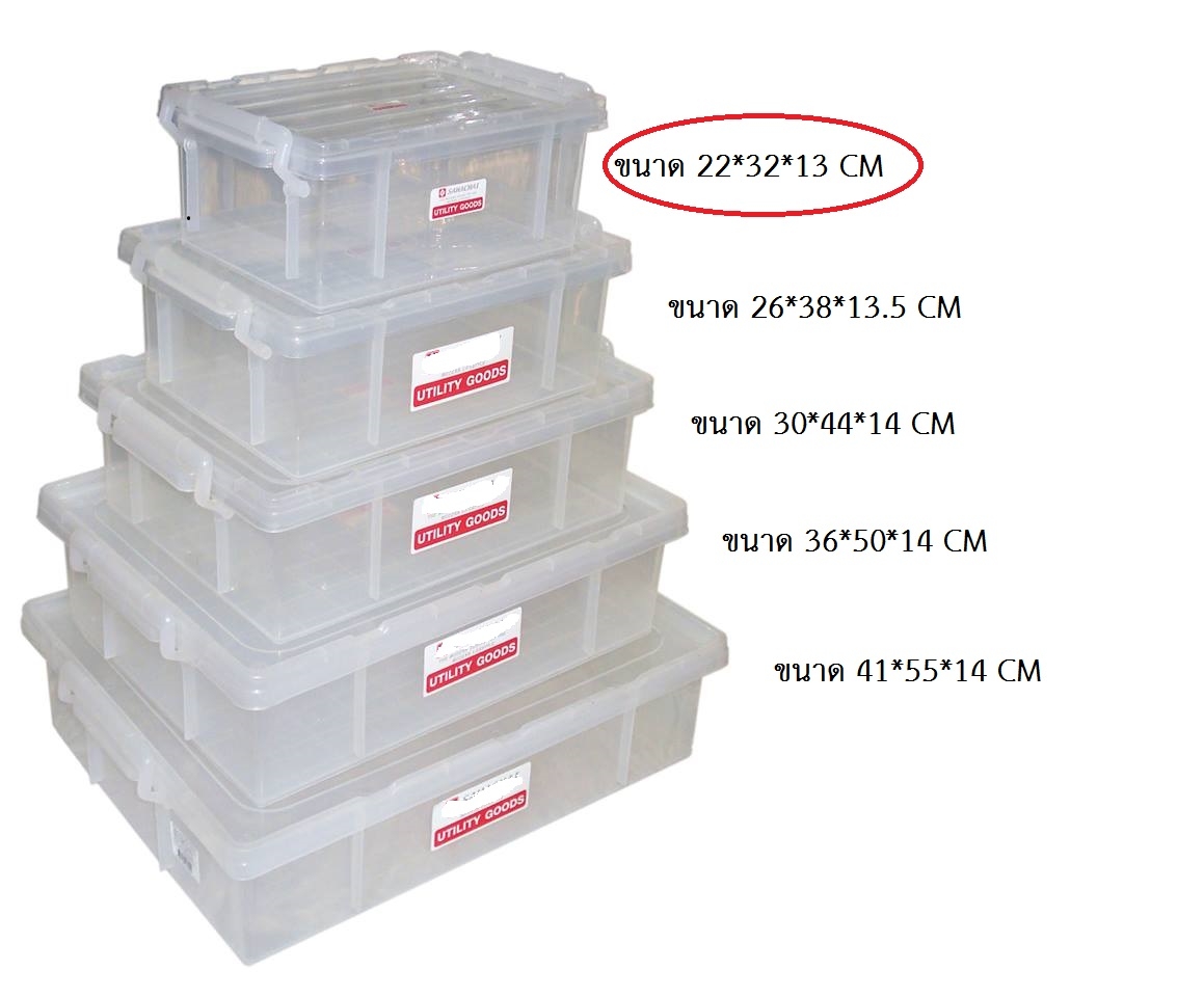 P00919 กล่องเอนกประสงค์ หูล๊อค 8 ลิตร สีขาว (ขนาดวัดด้านนอก 22*32*13 cm) No.1306 (ราคาส่งต่อ 12 ใบ:เฉลี่ย 95 บต่อใบ)
