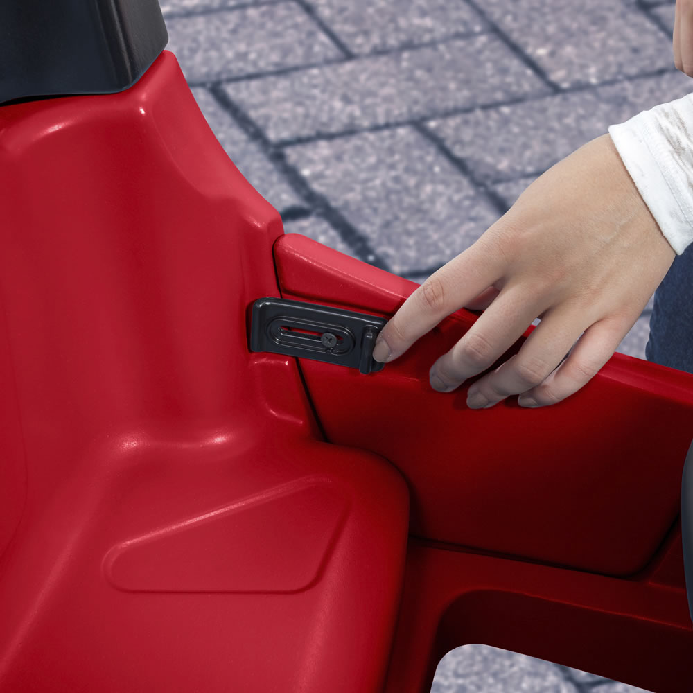 รถขาไถพร้อมหลังคามือจับ Step2 Turbo Coupe Foot-to-Floor (Red)