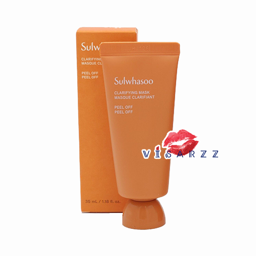 (เพคเกจใหม่ Tester 35mL) Sulwhasoo Clarifying Mask Peel Off มาสก์ชนิดลอกออก ที่มีส่วนผสมของสมุนไพรตามแบบฉบับเกาหลี ช่วยทำความสะอาดผิว เพิ่มความกระจ่างใส