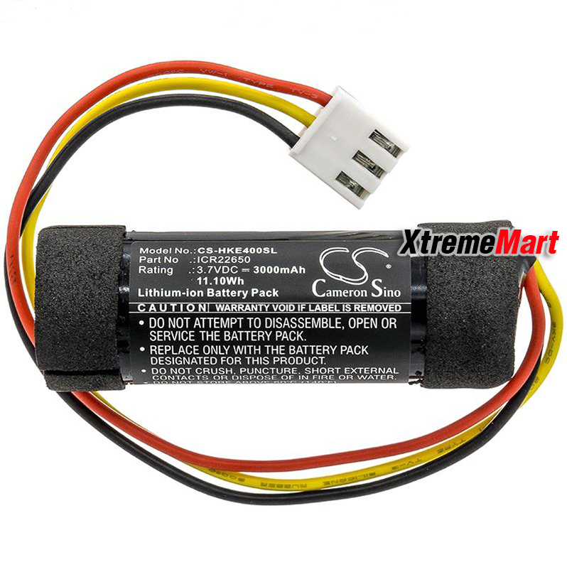 แบตเตอรี่สำหรับลำโพง HARMAN KARDON รุ่น Onyx Studio 4 Rechargeable 3.7V 3000mAh (ชุดละ)