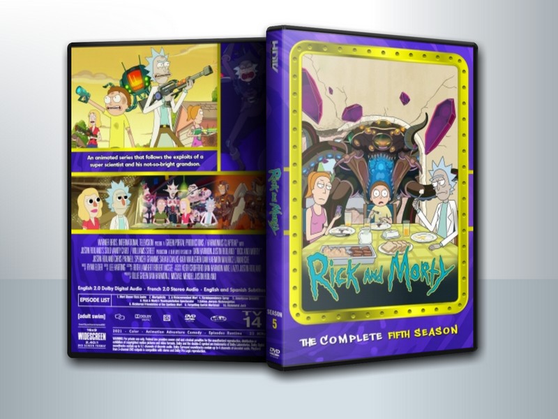 Rick and Morty ริค แอนด์ มอร์ตี้ Seasons 5 ( 1 DVD )