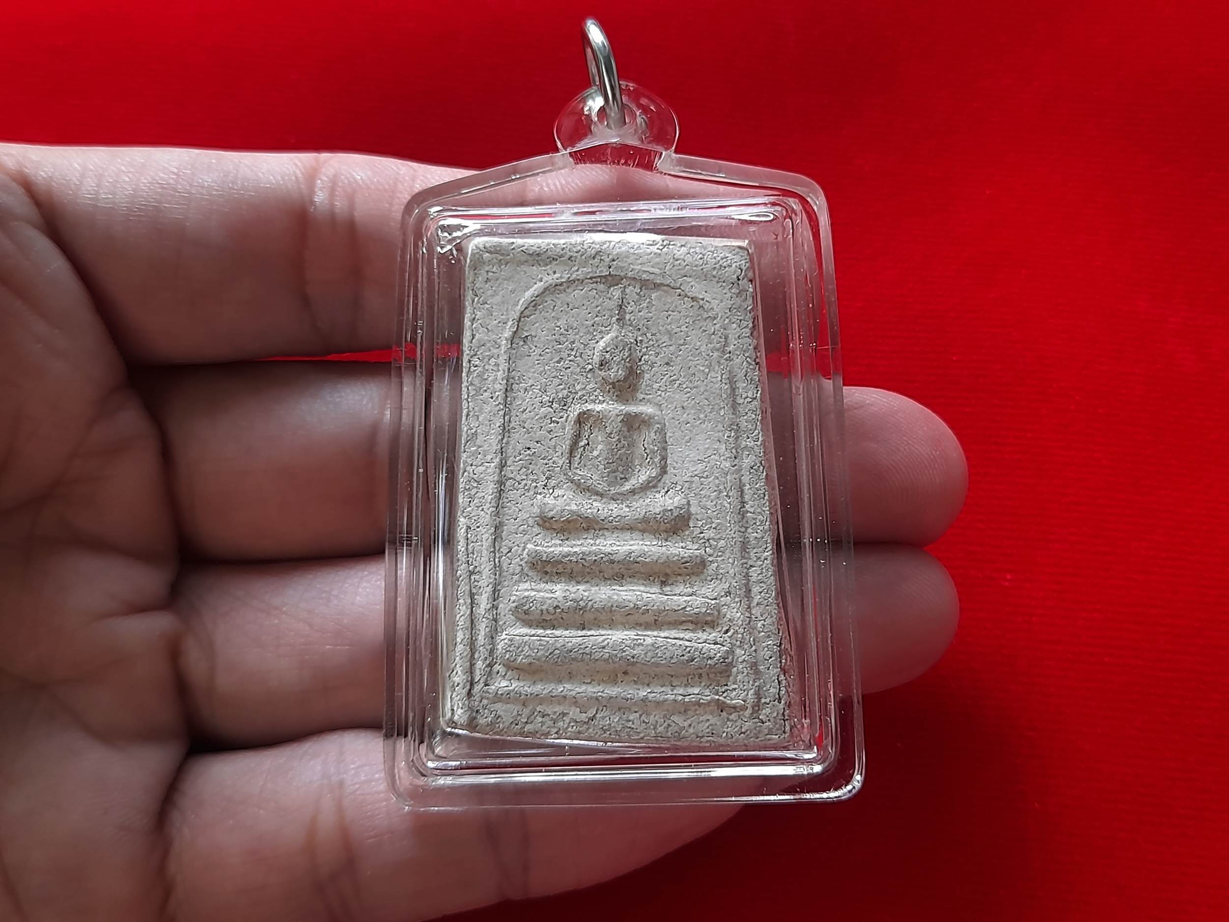 พระสมเด็จ หลังอักษร หลวงพ่อยี เนื้อผงมวลสาร #รับประแท้และทันเสก - หลวงพ่อยี วัดดงตาก้อนทอง จ.พิษณุโลก (ลูกบุญธรรมหลวงปู่เทพโลกอุดร)