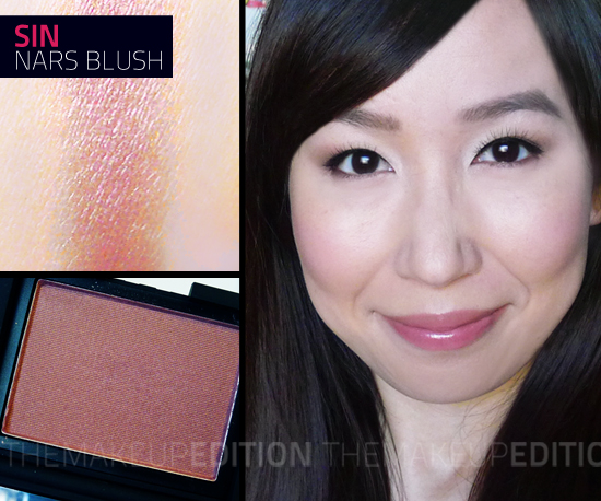(mfg.13) Nars Blush Cheek Color # Sin 4.8 g บลัชออนเนื้อฝุ่นน้ำตาลนู้ดชิมเมอร์