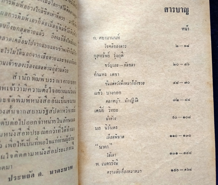 เรื่องสั้น 20 นักประพันธ์สยามรัฐสัปดาหวิจารณ์ **มีเรื่องสั้นของ 'รงค์ วงษ์สวรรค์