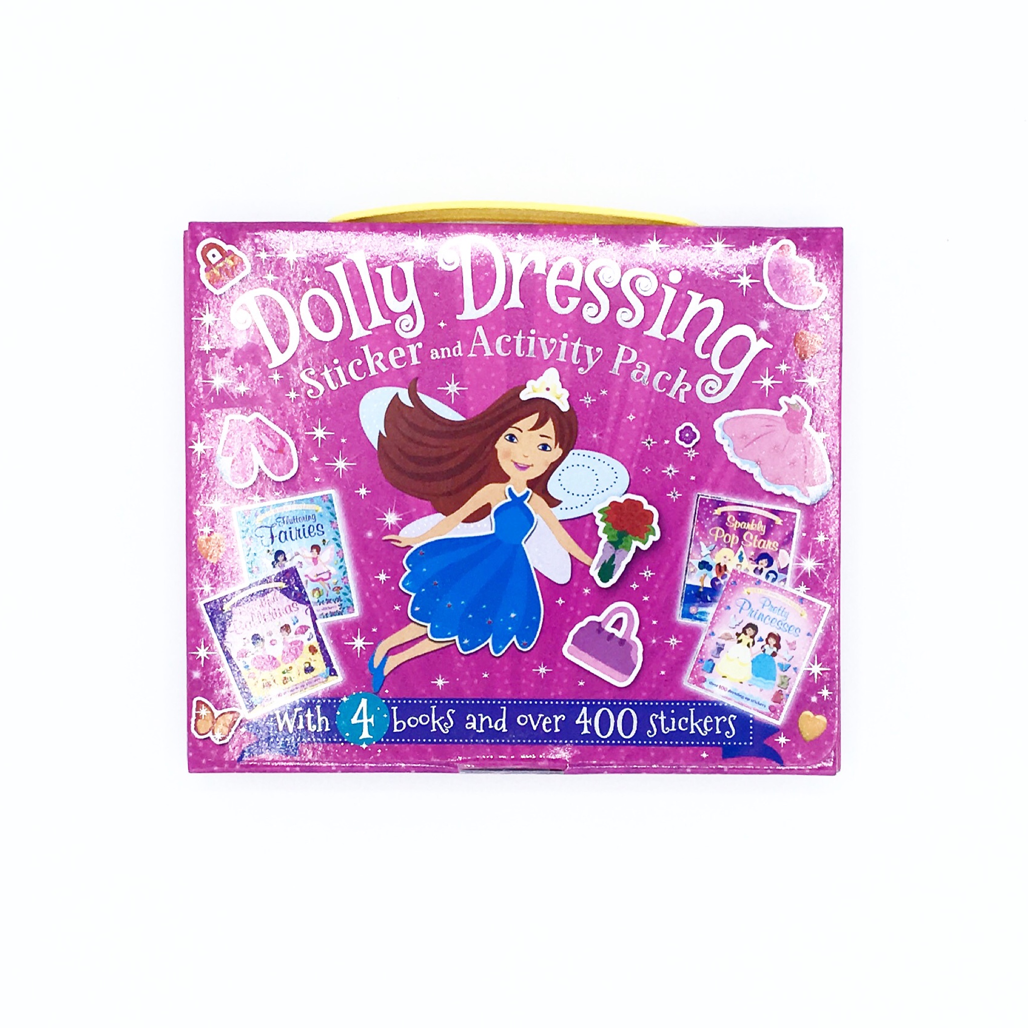 กระเป๋าหนังสือกิจกรรมสติ๊กเกอร์ Dolly Dressing Sticker and Activity Pack