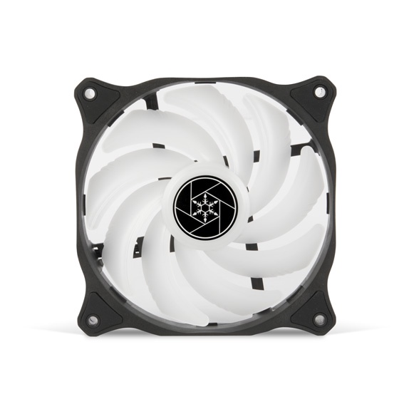 พัดลม SilverStone Air Blazer 120R ARGB BK 12CM รับประกันศูนย์ไทย1ปี #พัดลมติดเคส สีดำ ARGB FAN CASE 120mm (Black)