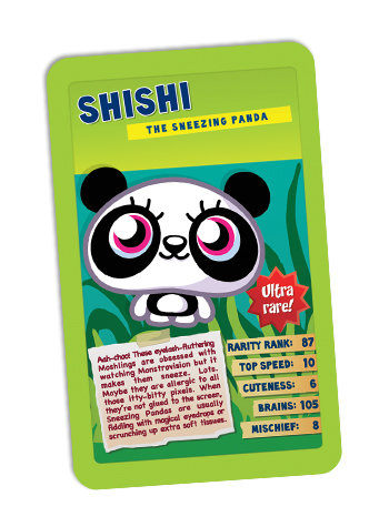 Top Trumps - Moshi Monsters Card Game จากอังกฤษ