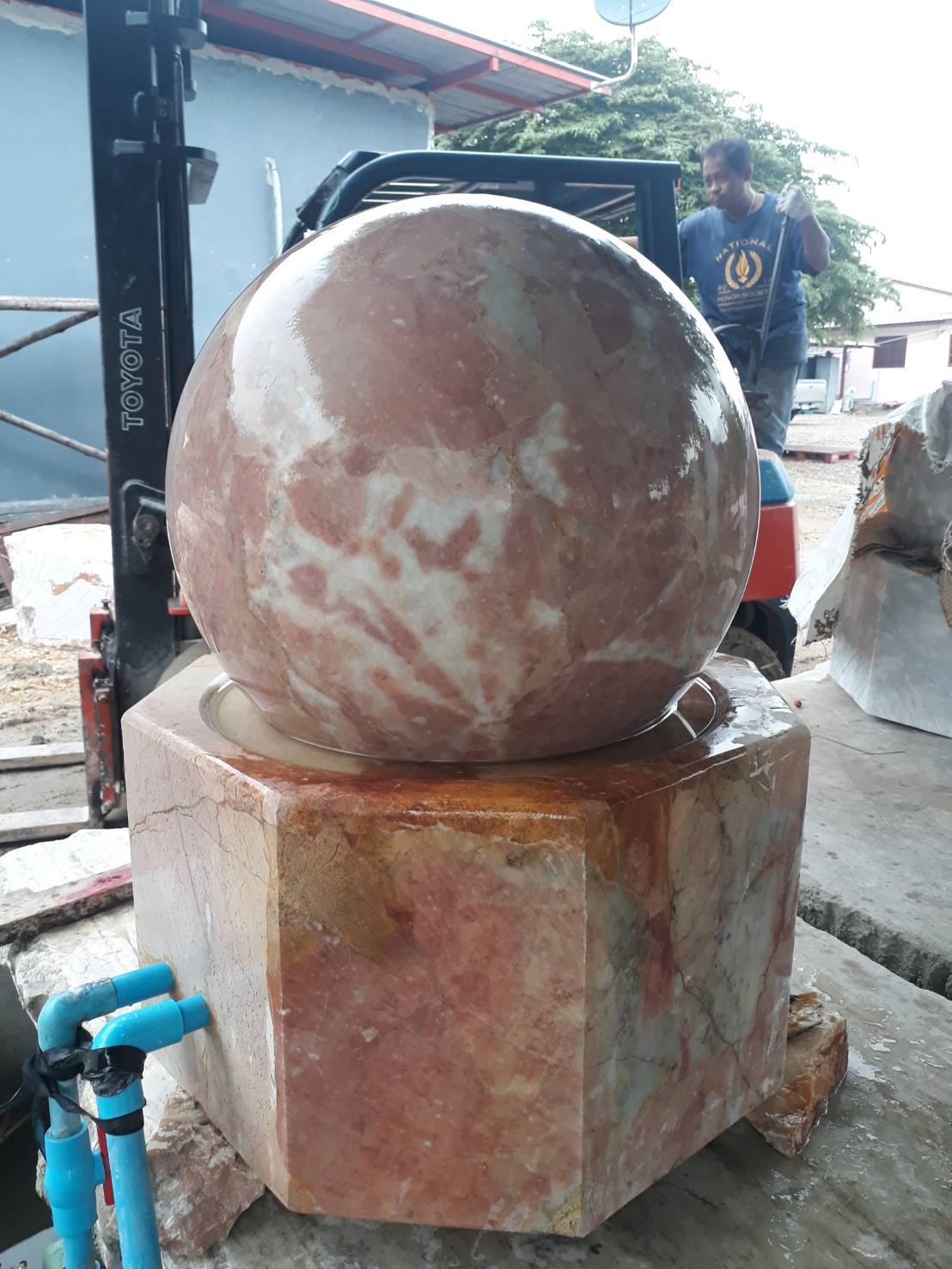 หินอ่อนชมพูทับกวาง Tubkwang Marble (TKM)