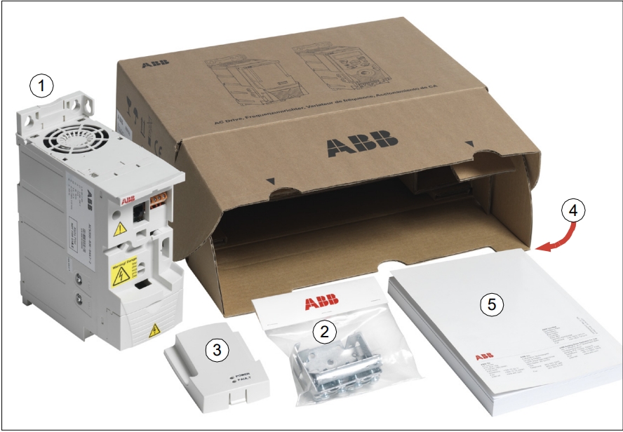 ABB INVERTER ACS355 MODEL:ACS355-03E-31A0-4, 15KW 20 HP INPUT 380V 3-PHASE OUTPUT 380V 3-PHASE