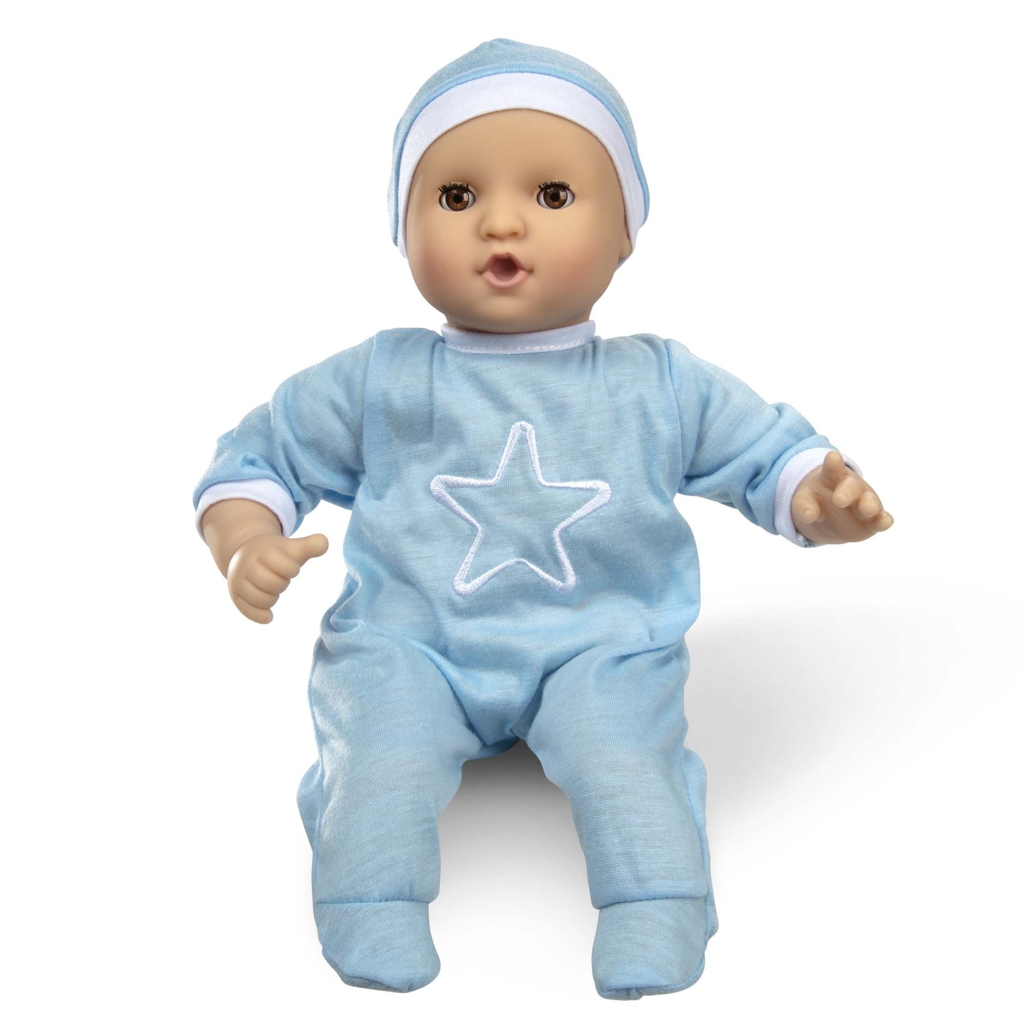 ตุ๊กตาเบบี๋ตัวน้อย Melissa & Doug Mine to Love Jordan 12-Inch Baby Doll