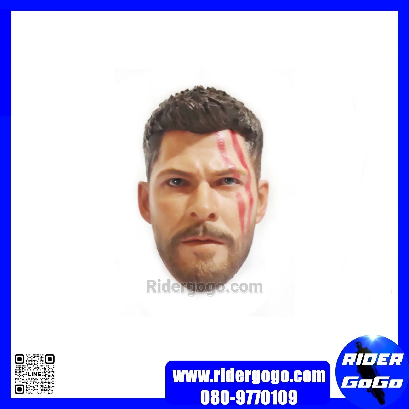 หัวโมเดล ฮอททอยส์ ธอร์ แกลดิเอเตอร์ Hot toys Thor Ragnarok Gladiator 1/6 Head Sculpt ของแท้
