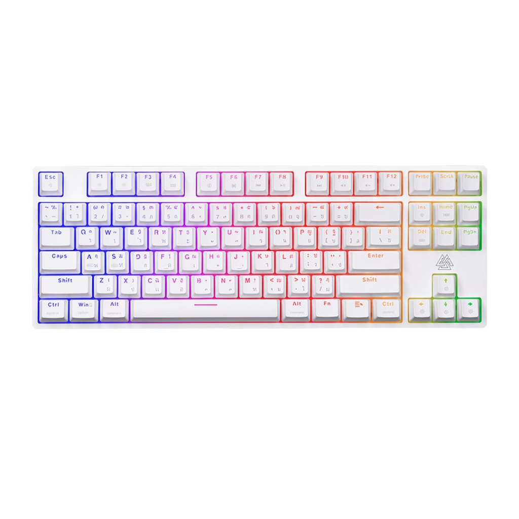 คีย์บอร์ดเกมมิ่ง EGA TYPE CMK2 Mechanical Keyboard CIY full RGB TKL 80%