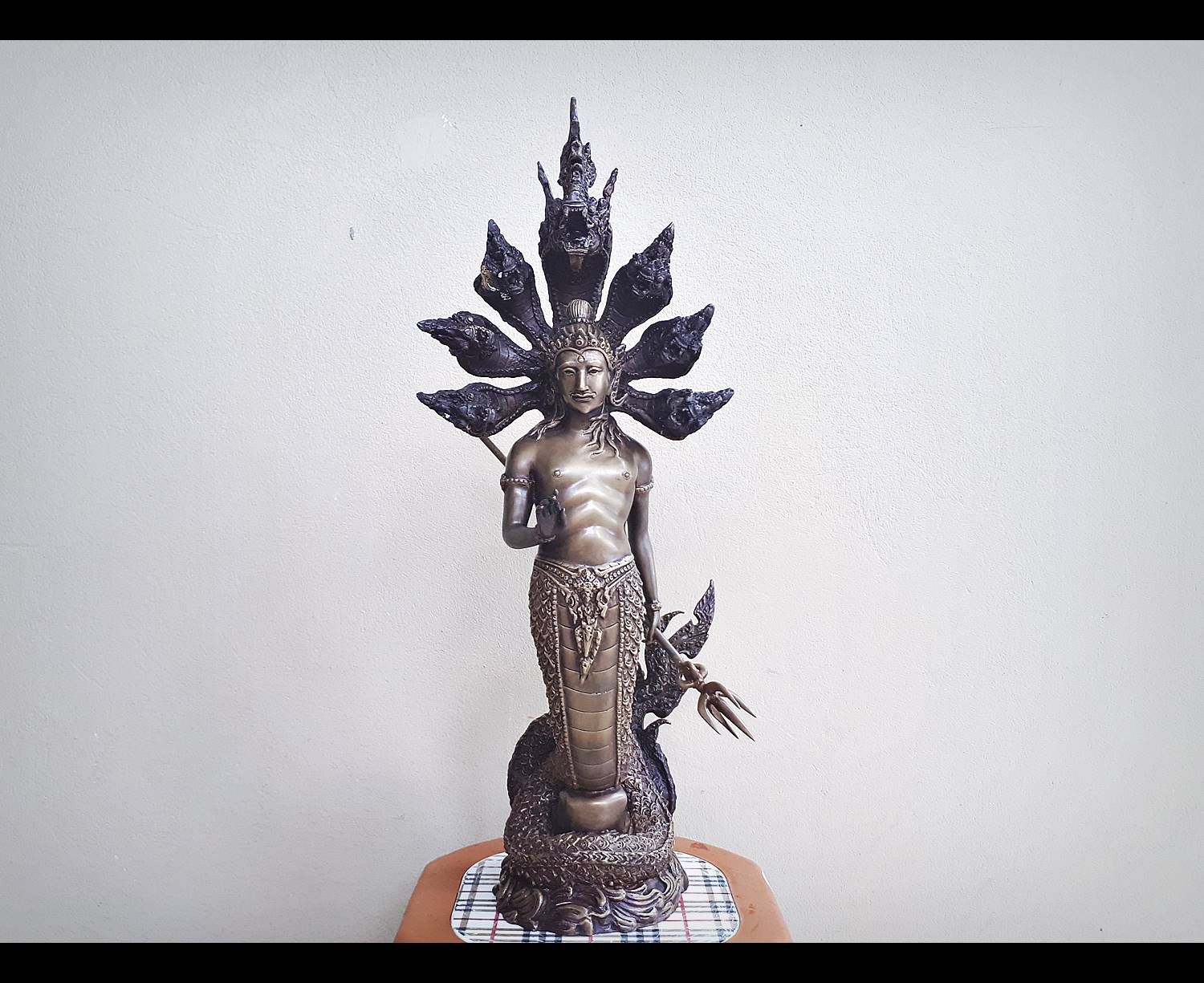 อาวุธ วชิราวุธ เนื้อทองเหลือง (ยาว15นิ้ว) - (งานสั่งทำใหม่ ตามออร์เดอร์)