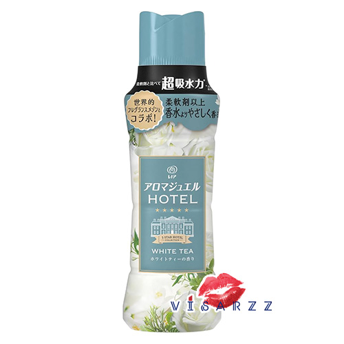 (White Tea) P&G Lenor Aroma Jewel 420mL กลิ่นชาขาว เม็ดน้ำหอม สำหรับซักผ้า ลดกลิ่นอับ ให้ผ้าหอมยาวนาน