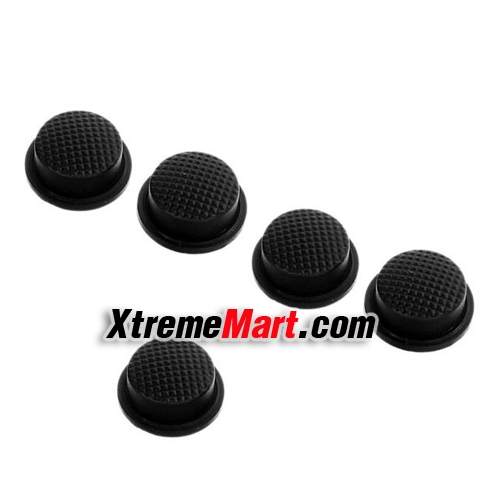 ยางท้ายสวิตช์สำหรับไฟฉาย สีดำ 14มม. ผลิตจากยางซิลิโคนคุณภาพสูง กดนุ่มนวล ทนทาน Silicone Tailcaps for Flashlights