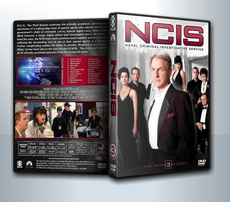 NCIS: Naval Criminal Investigative Service Season 3 เอ็นซีไอเอส หน่วยสืบสวนแห่งนาวิกโยธิน ปี 3 ( 3 DVD )