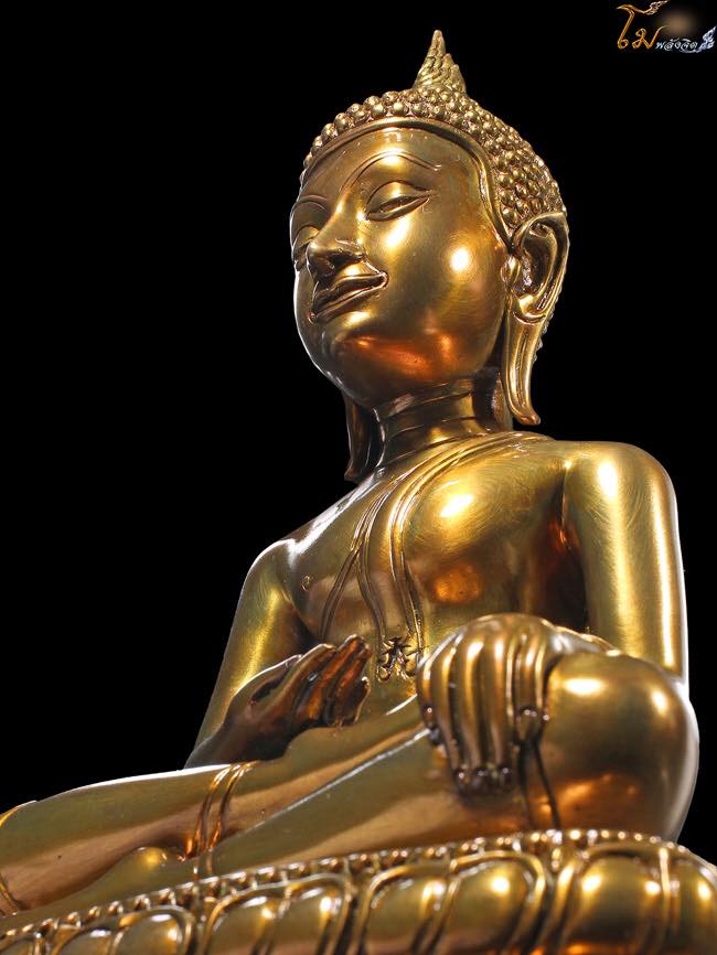 พระบูชา หลวงพ่อสัมฤทธิ์ หน้าตัก 5 นิ้ว หลวงปู่หา วัดสักกะวัน (ภูกุ้มข้าว) กาฬสินธุ์