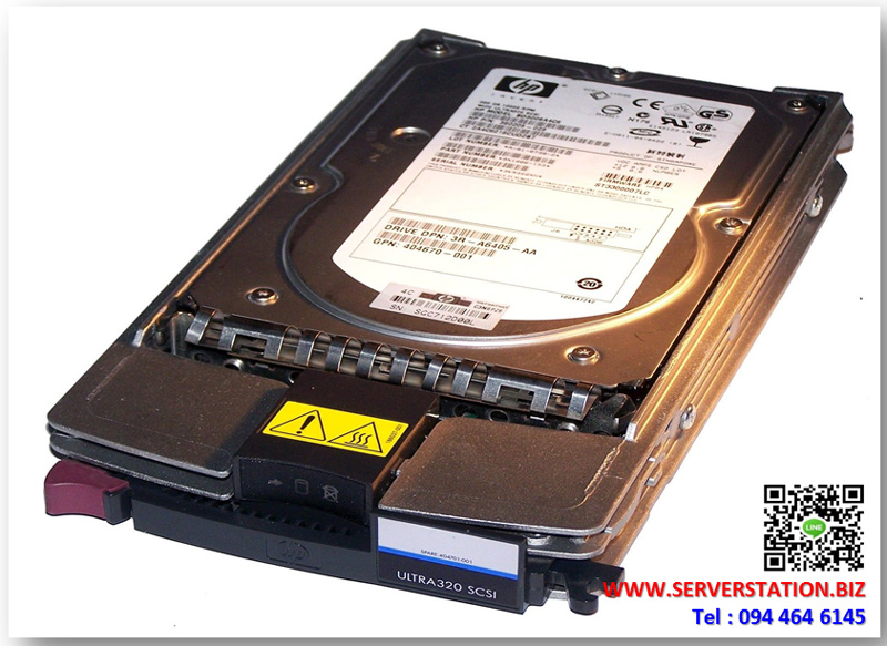 291246-001 [ขาย จำหน่าย ราคา] HP 146GB 10K U320 SCSI NHP HDD | HP