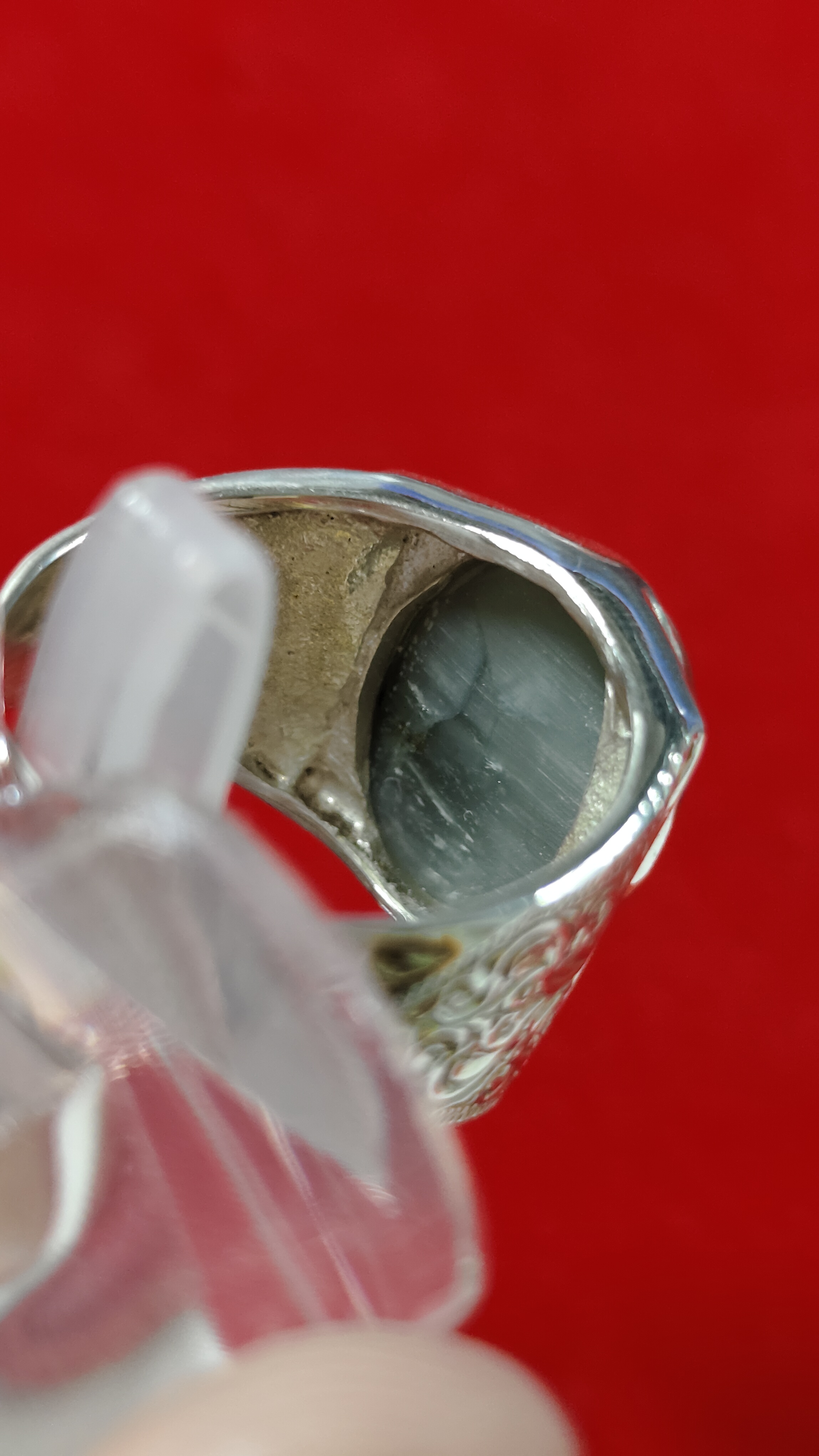 #แหวนแก้วโป่งข่าม รหัสR-0090