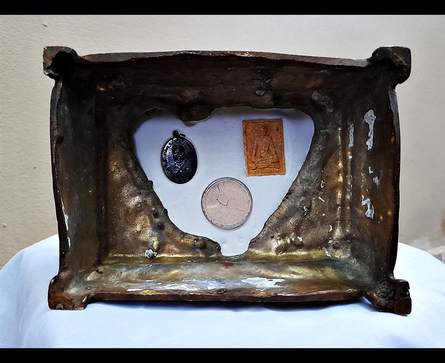 รูปหล่อ บรมครูใหญ่ หลวงปู่สุ่น วัดบางปลาหมอ เนื้อทองเหลือง (หน้าตัก5นิ้ว) (ใต้ฐานบรรจุวัตถุมงคล) ปี2563 #รับประกันแท้