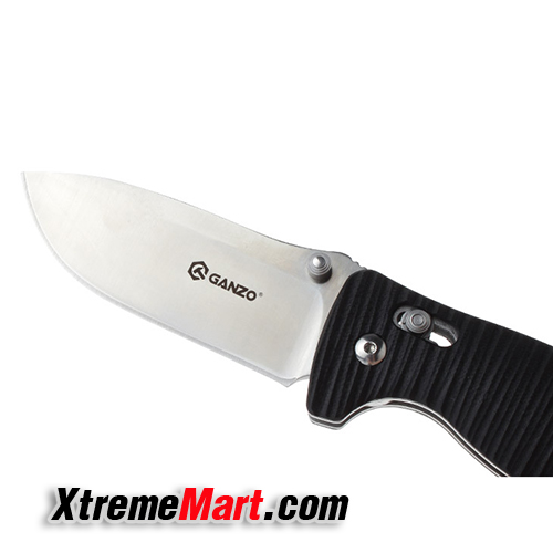 มีดพับ GANZO G720-B Stainless Steel Folding Knife