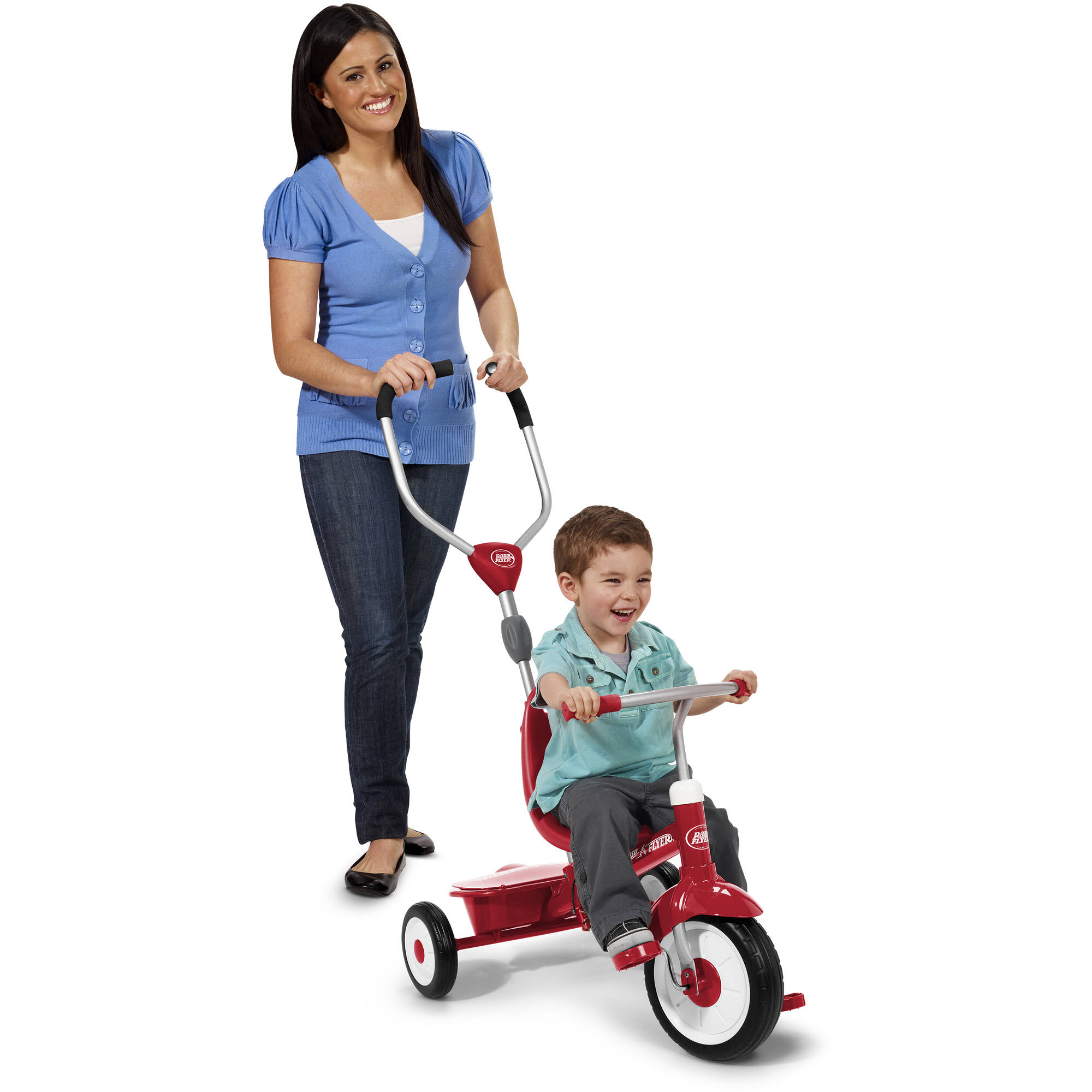 จักรยานสามล้อเอนกประสงค์ Radio Flyer 4-in-1 Stroll 'n Trike (Red)