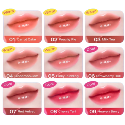 (05 Pinky Pudding) Cute Press Butter Better Plumping Lip Tint Gel SPF 40 PA+++ คิว เพลส บัตเตอร์ เบทเทอร์ พลัมปิ้ง ลิป ทินท์ สีชัดสดใสติดทนกว่าที่เคยเพียงปาดเดียว