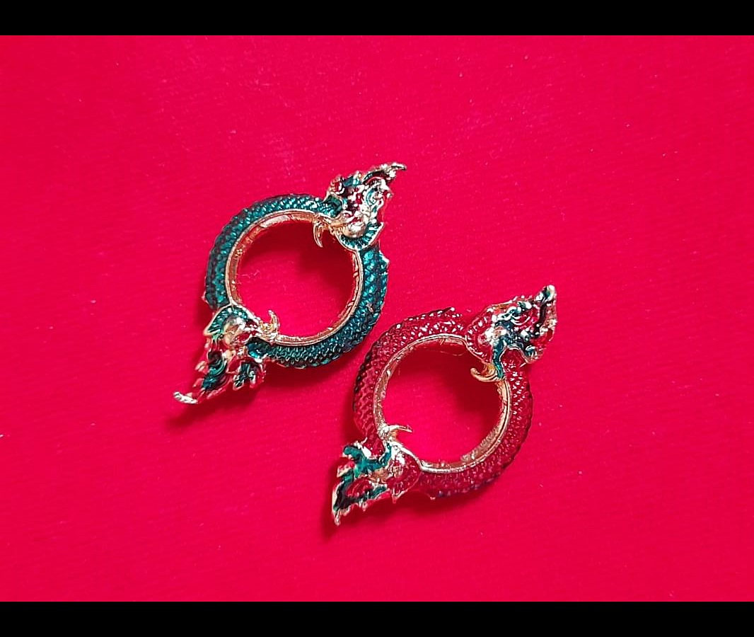 บ่วง นาคบาศ เนื้อทองเหลือง #ยังไม่ได้ปลุกเสก #ขายปลีก #ขายส่ง