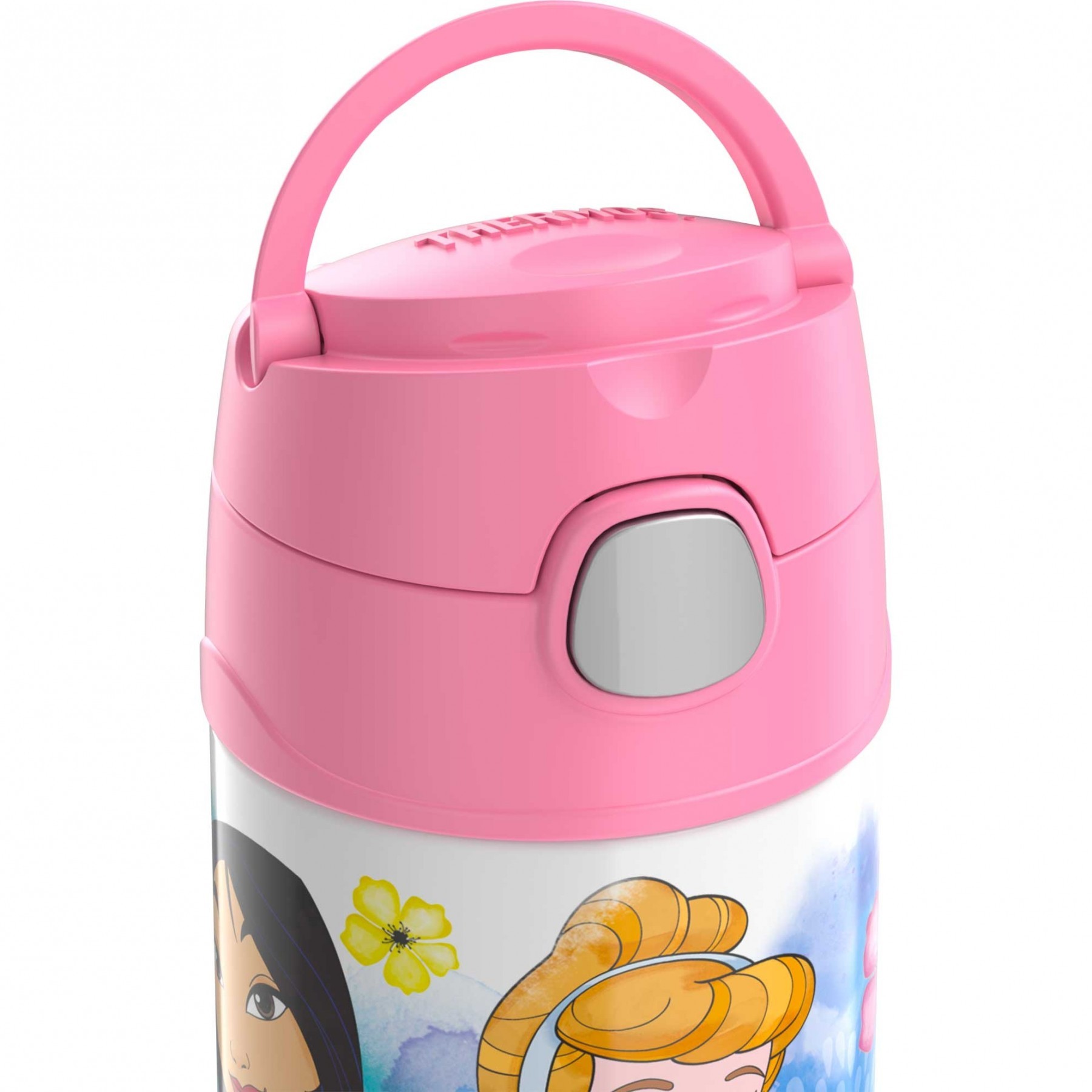 กระติกน้ำสเตนเลสรักษาอุณหภูมิ Thermos Disney Princess FUNtainer Vacuum Insulated Stainless Steel Bottle 12OZ (2021)