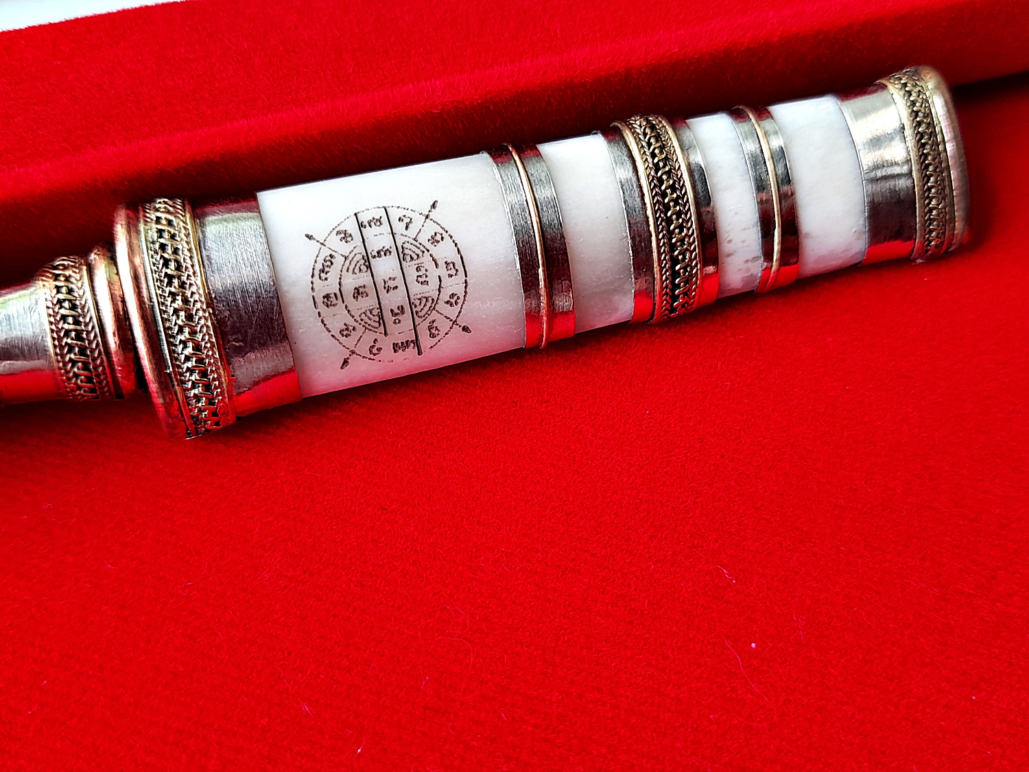 มีดหมอ ปลอกฝักกระดูก ยันต์หนุนเสริมดวง หลวงพ่อกวย วัดโฆสิตาราม(วัดบ้านแค) จ.ชัยนาท ปี2564 - (สร้างน้อย 200เล่ม) ปี2564 #สร้างและปลุกเสกจากวัดโฆสิตาราม #รับประกันแท้