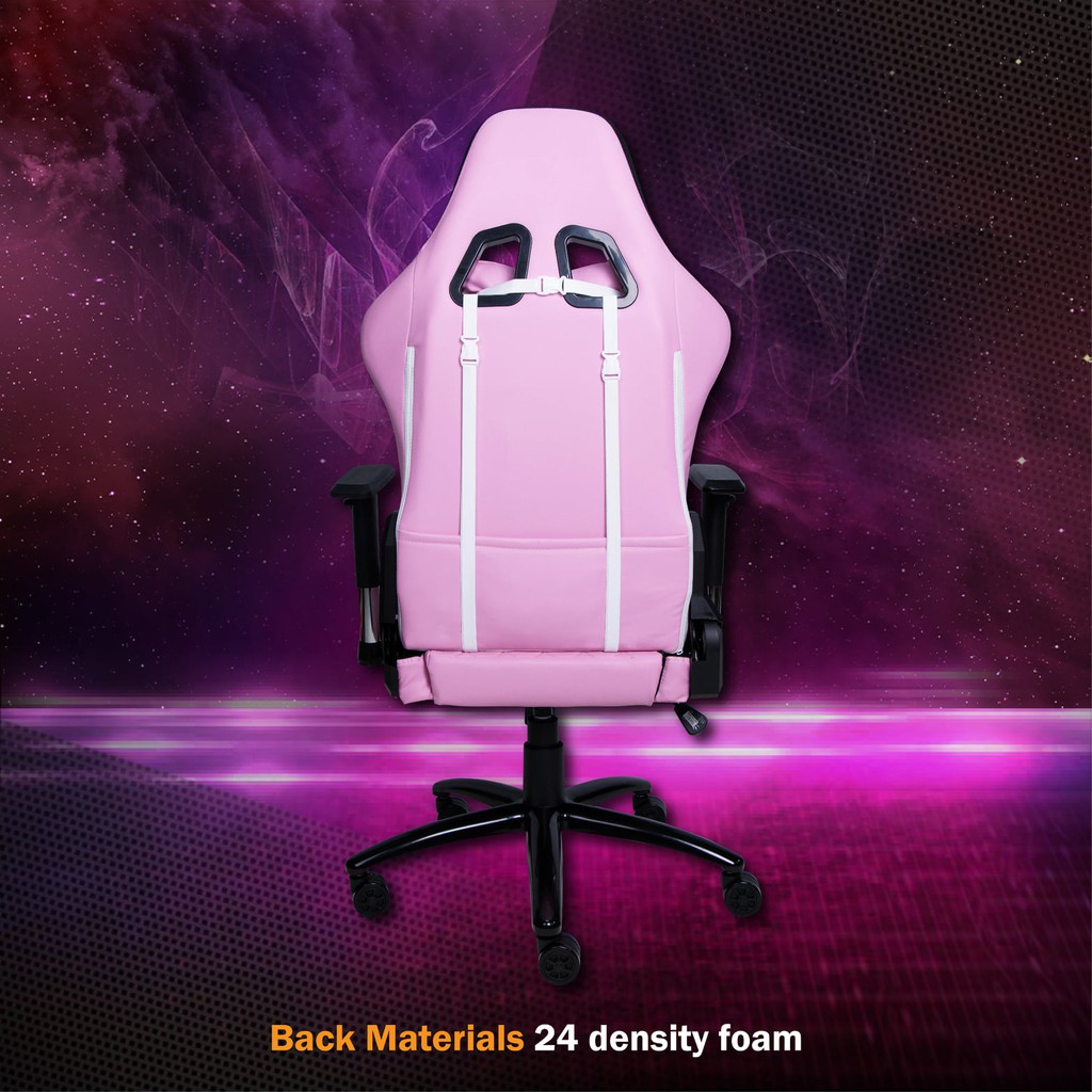 Neolution E-Sport Twilight RGB PINK Gaming Chair เก้าอี้เกมมิ่ง สีชมพู มีไฟ รับประกัน 1 ปี