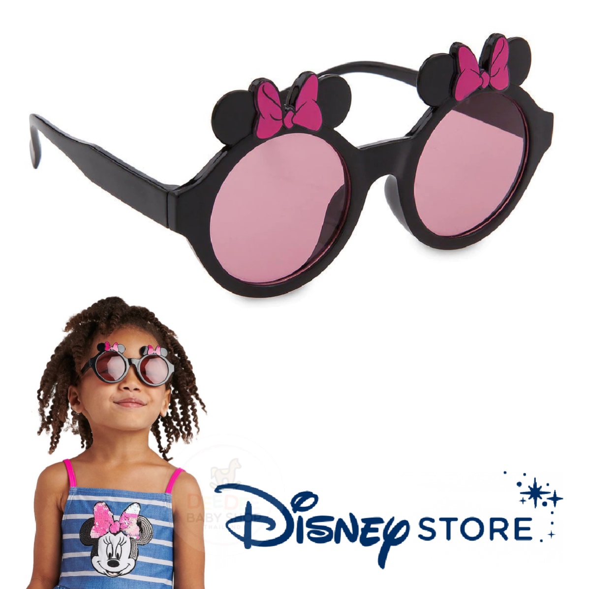 แว่นกันแดดสำหรับเด็ก Disney Minnie Mouse Sunglasses for Kids (2019 - Pink)