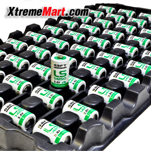 แบตเตอรี่ SAFT LS 14250 3.6V 1/2 AA Primary Lithium Battery ของแท้ 100%(ก้อนละ)