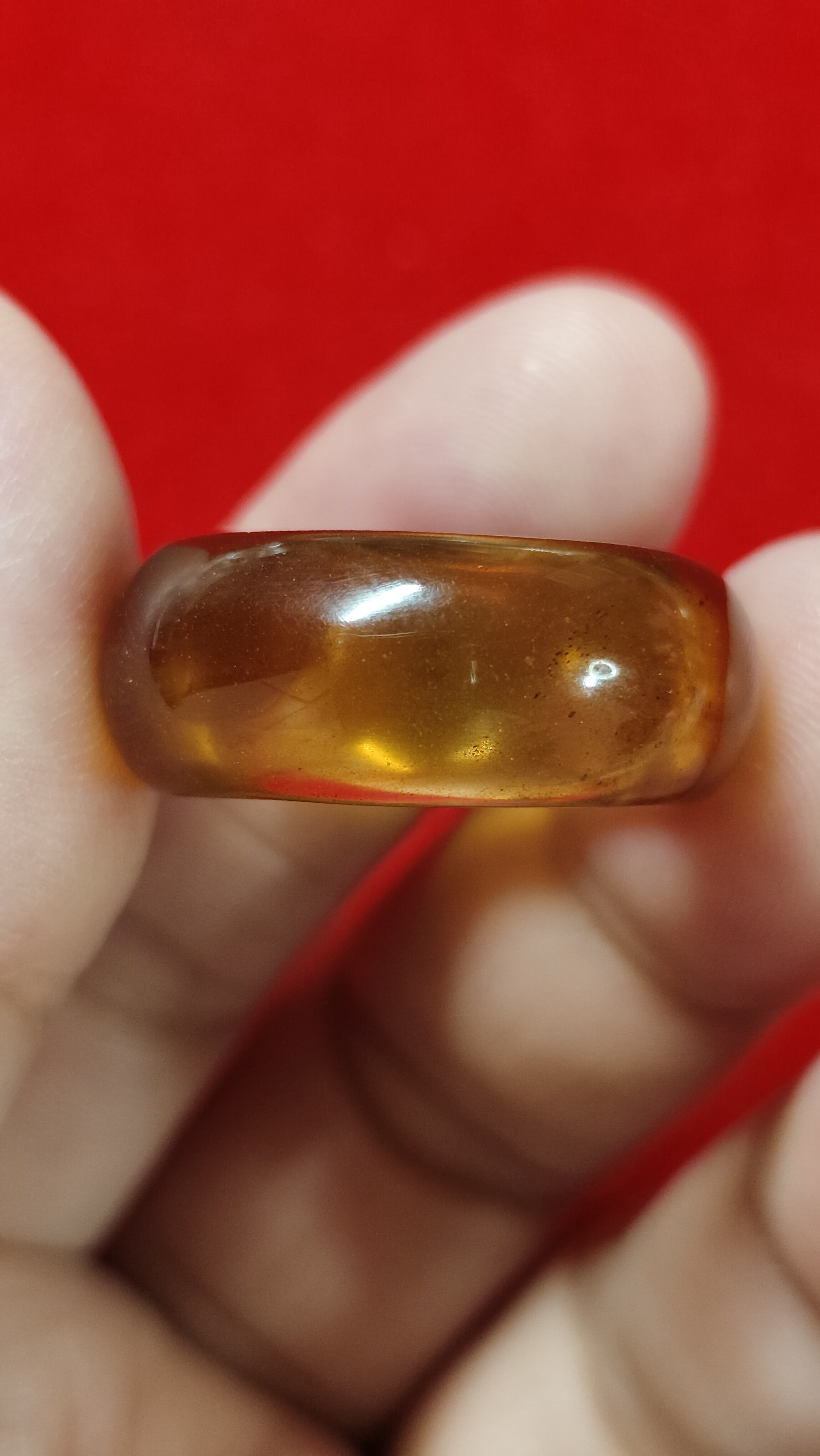 #แหวนอำพัน(Amber)พม่า รหัสR-0051