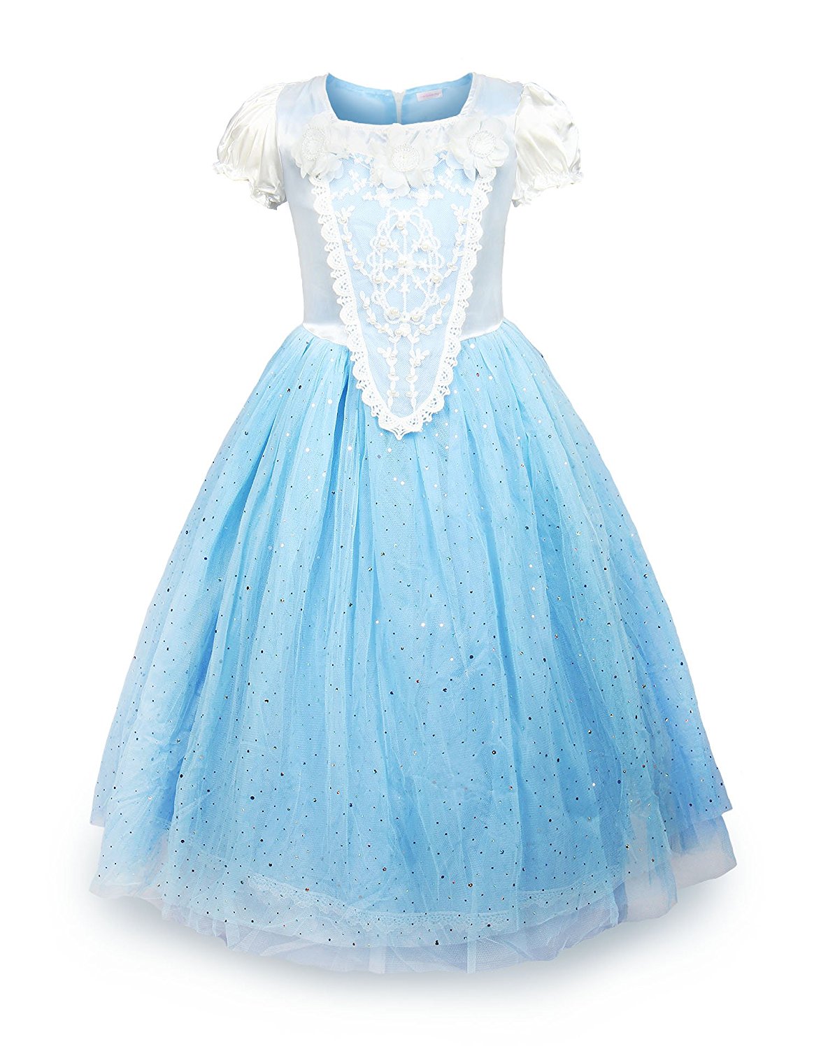 ชุดคอสตูมเจ้าหญิงซินเดอเรลล่า ReliBeauty Girls รุ่น Sequin Cinderella Dress Costume