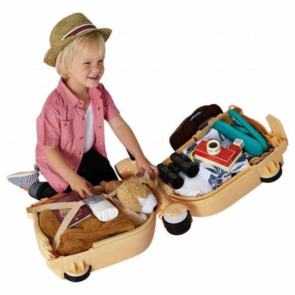 กระเป๋าเดินทางขับขี่ได้สำหรับเด็ก Skoot Children's Ride-On Suitcase (Classic Cream)