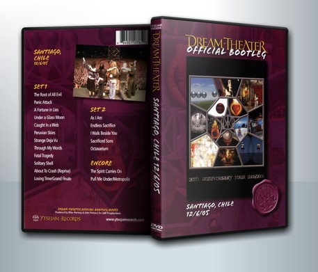 Dream The Ater Santiago Chile ( 1 DVD )