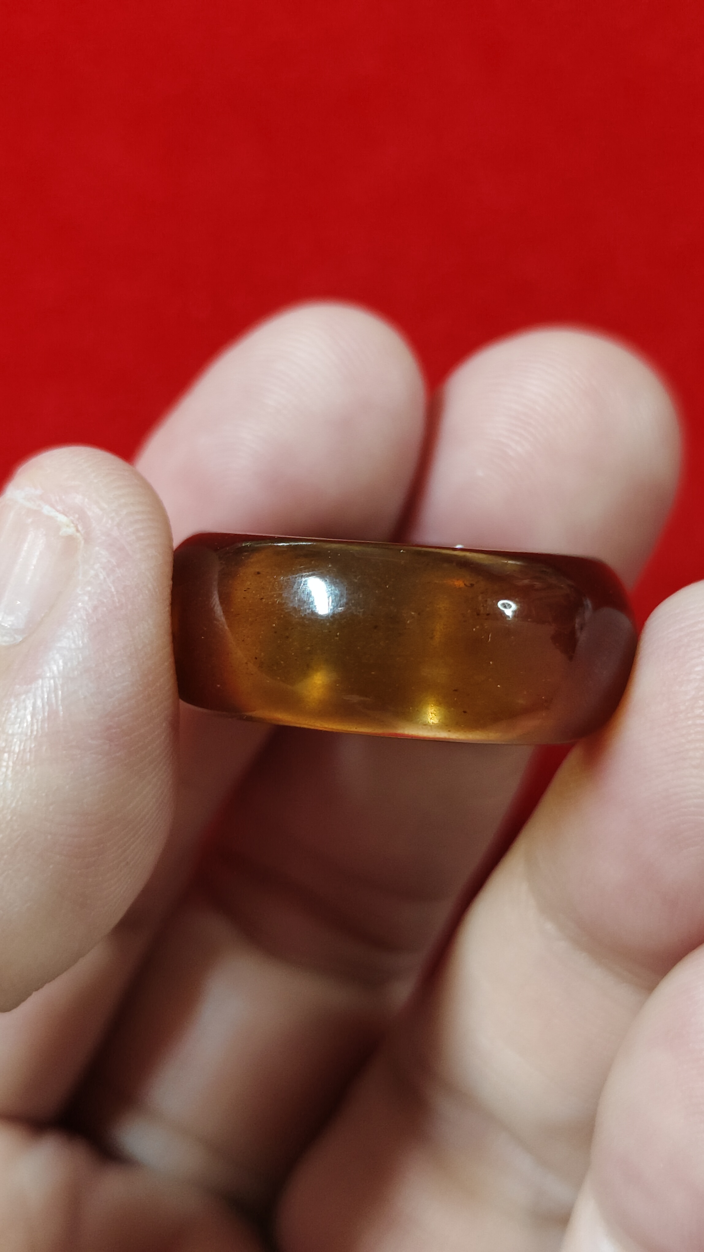 #แหวนอำพัน(Amber)พม่า รหัสR-0051