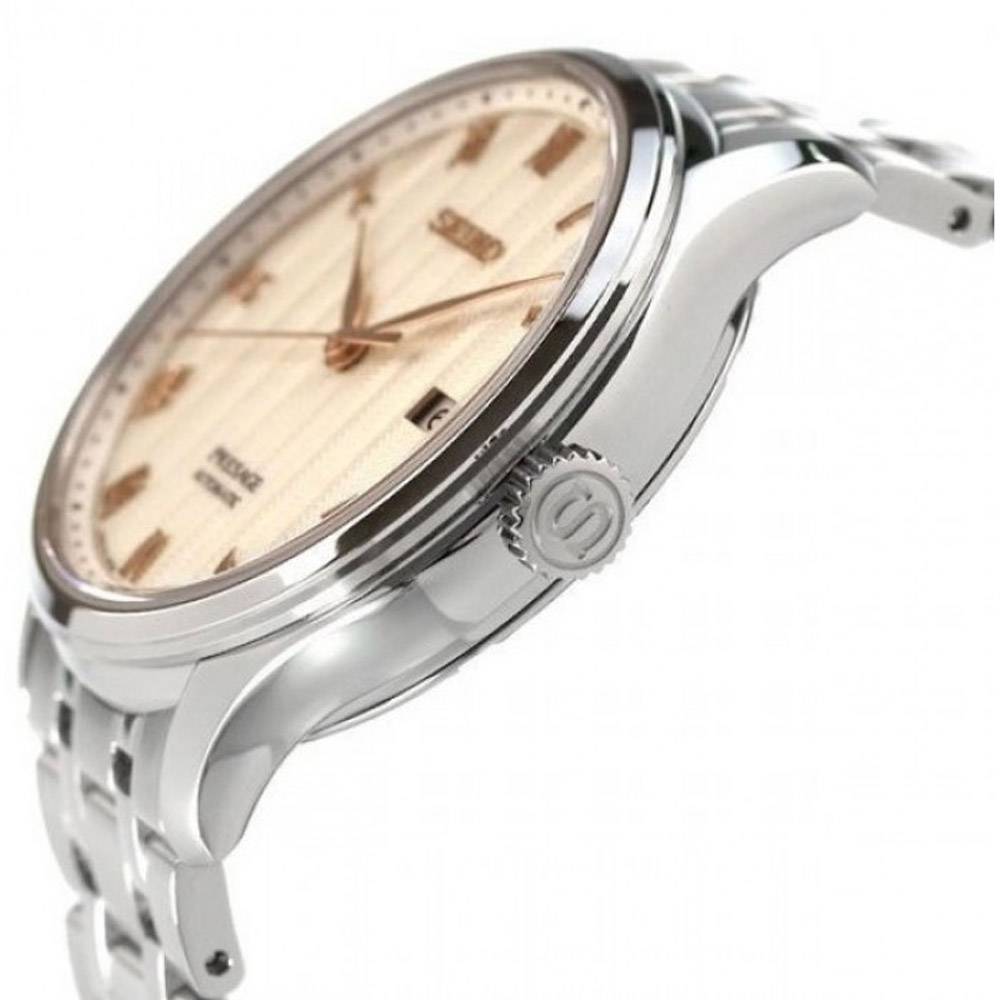 Karnvera Shop นาฬิกาข้อมือผู้ชาย Seiko Men Presage Automatic Watch SRPF45J1 (Made in Japan)