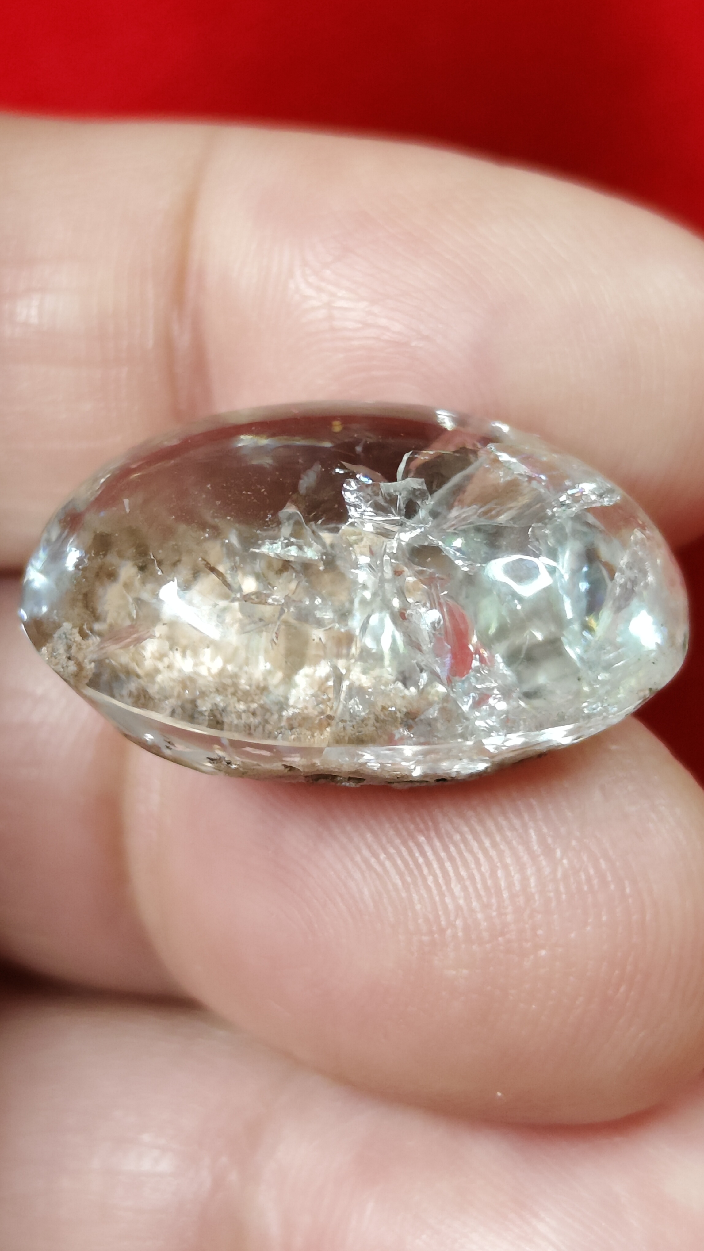 #แก้วโป่งข่าม(แก้วปวก,แก้วเข้าแก้วประกายรุ้ง)รหัสg-0040