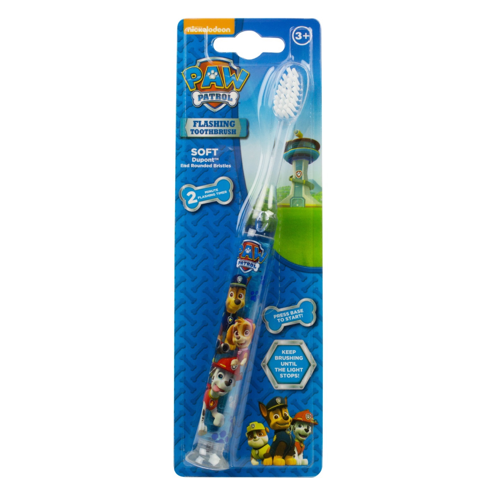 แปรงสีฟันพร้อมแสงไฟบอกเวลา KOKOMO Paw Patrol Battery-Operated Flashing Toothbrush