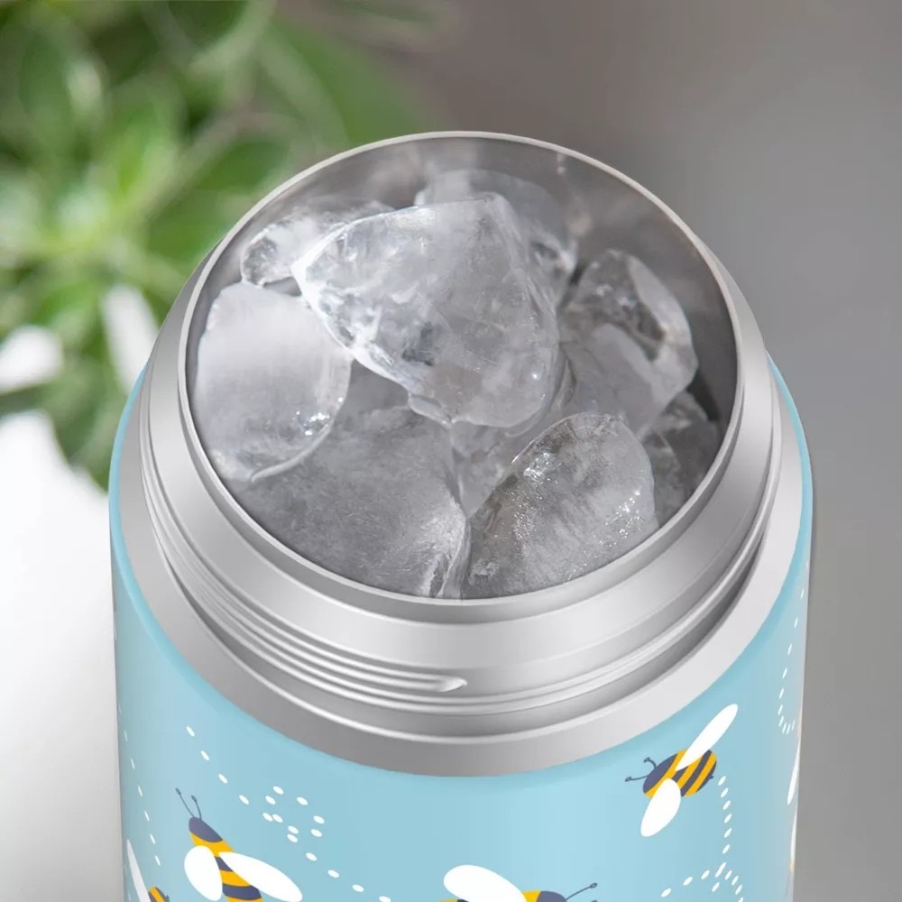 กระติกน้ำสเตนเลสรักษาอุณหภูมิ Thermos Honey Bees FUNtainer Vacuum Insulated Stainless Steel Bottle 12OZ with Bali Handle