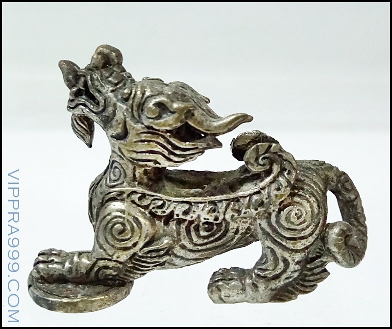 ปี่เซี๊ยะตัวครู เนื้อเงิน หลวงปู่ชุนหมิงวัดบางแก้ว จ.นครสวรรค์ Silver