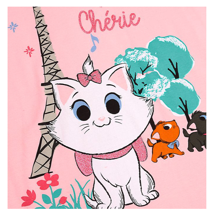 ชุดนอนสุดน่ารักสำหรับลูกสาว Disney Marie Furrytale Friends Pyjamas for Kids