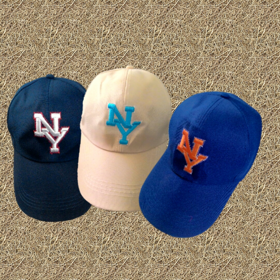 หมวกแก๊บสีปักNY