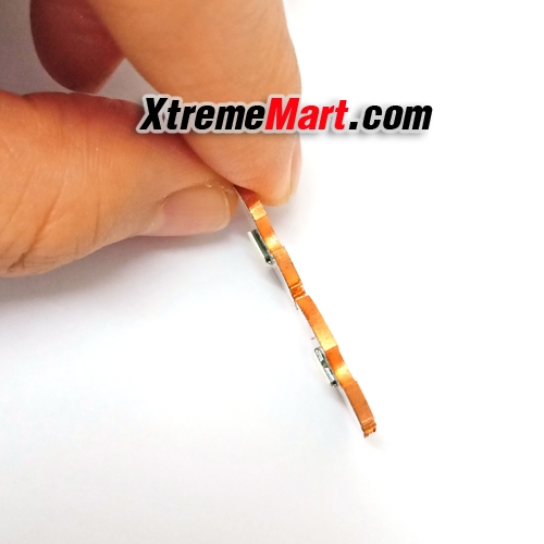 หลอด LED CREE XPL HI 3535 V6 (ไม่มีโดม) แสงขาว 5500K 16mm ฐานทองแดง 1100LM High Power LED Lamp(หลอดละ)